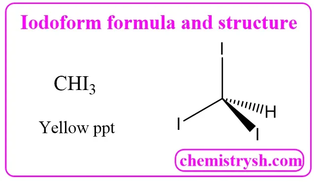 formula and structure of iodoform