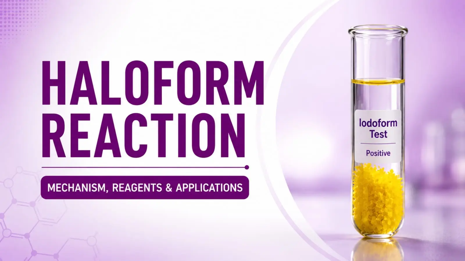 Haloform Reaction post feature image